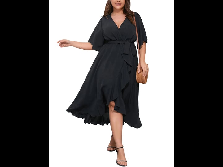 scomchic-women-plus-size-maxi-dress-short-sleeve-wrap-v-neck-high-low-split-ruffle-long-dress-1
