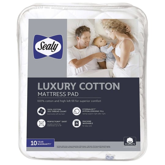sealy-luxury-100-cotton-mattress-pad-queen-white-1