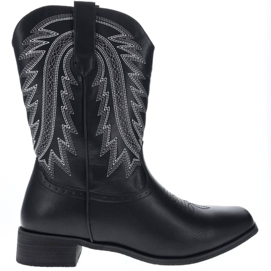 searchers-sc200917bkxl-black-cowboy-boots-for-men-square-toe-embroidered-western-boot-xl-1