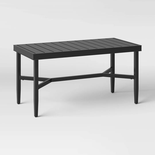 searsburg-aluminum-slat-top-coffee-table-black-threshold-1