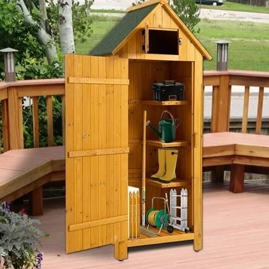 seayond-outdoor-storage-cabinet-wooden-storing-mower-hose-backyard-garden-shed-for-tools-spacious-sp-1