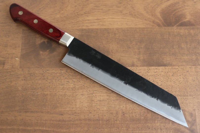 seisuke-kuronashi-blue-super-nashiji-kurouchi-kiritsuke-gyuto-210mm-red-pakka-wood-handle-1