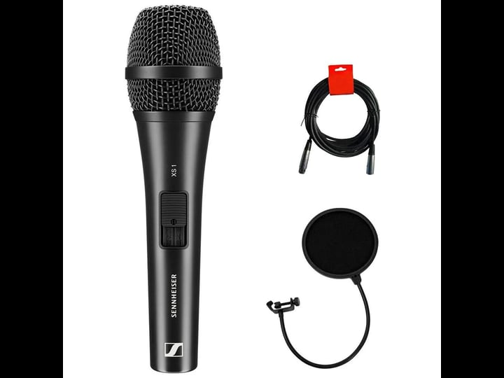 sennheiser-xs-1-handheld-cardioid-dynamic-vocal-microphone-bundle-with-pop-filter-and-20-xlr-xlr-cab-1