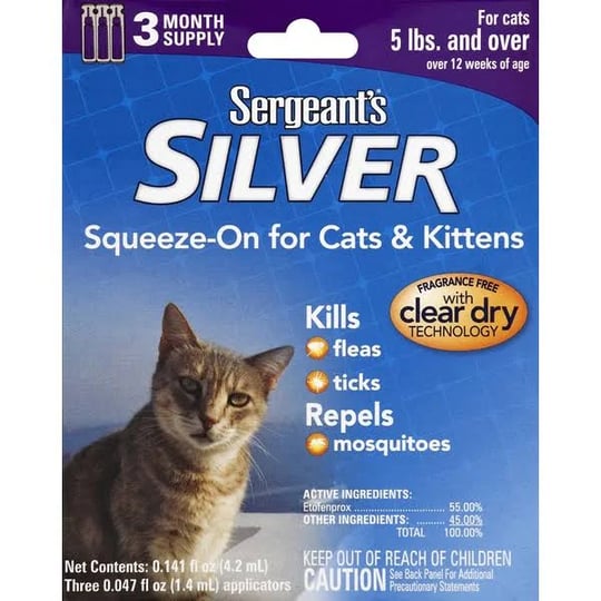 sergeants-silver-squeeze-on-for-cats-kittens-5-pounds-and-over-3-pack-0-047-fl-oz-applicators-1