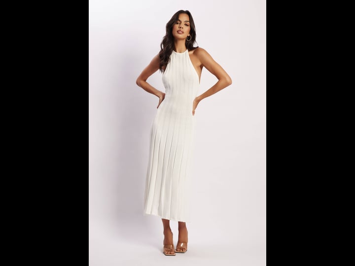 shn-adrienne-halter-neck-midi-dress-white-l-afterpay-meshki-18th-birthday-outfitsshn-18th-birthday-o-1