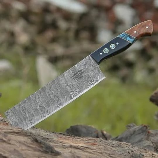 shokunin-usa-damascus-chef-knife-nakiri-knife-with-exotic-rose-wood-resin-horn-composite-handle-and--1
