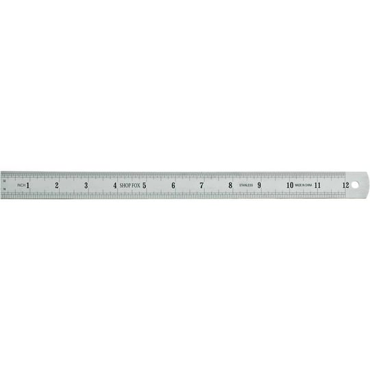 shop-fox-d2828-12-inch-300mm-2-sided-stainless-steel-ruler-1