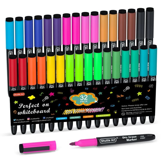 shuttle-art-dry-erase-markers-32-pack-16-colors-magnetic-whiteboard-markers-with-erase-fine-point-dr-1