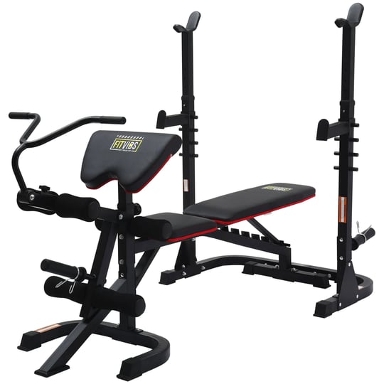 signature-fitness-multifunctional-workout-station-adjustable-workout-bench-with-squat-rack-leg-exten-1