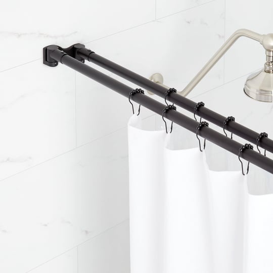 signature-hardware-466775-60-straight-brass-shower-rod-matte-black-1