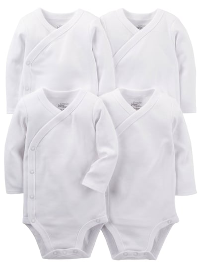 simple-joys-by-carters-baby-girls-side-snap-bodysuit-pack-of-4-white-newborn-1