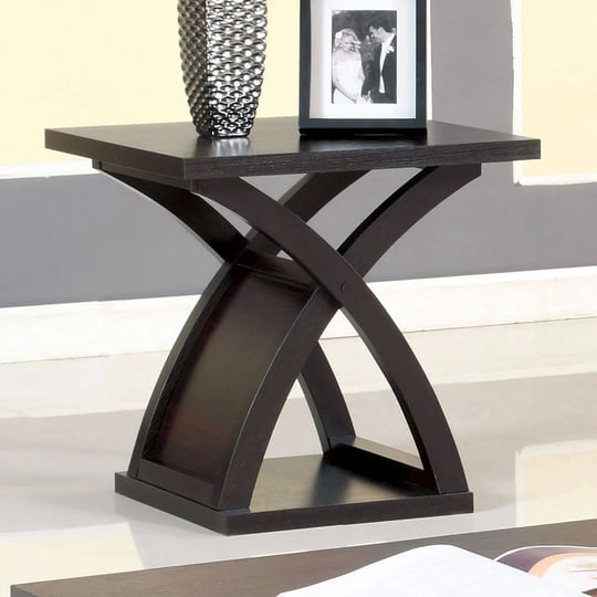 simple-relax-wooden-end-table-with-x-cross-support-espresso-1