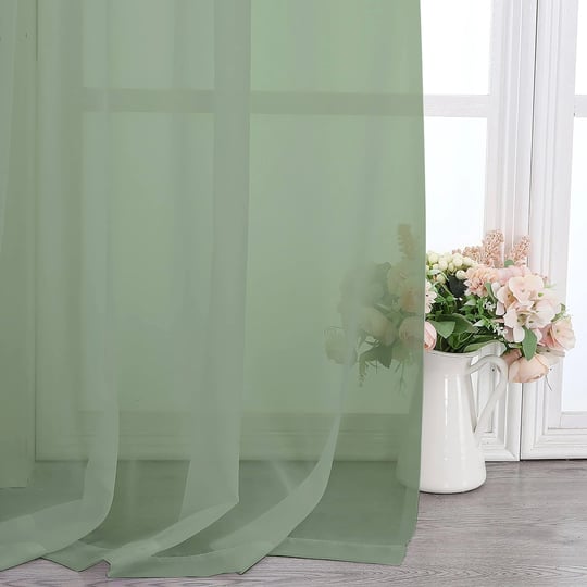 simplebrand-sage-sheer-curtains-108-inches-long-extra-long-rod-pocket-solid-color-window-sheer-curta-1