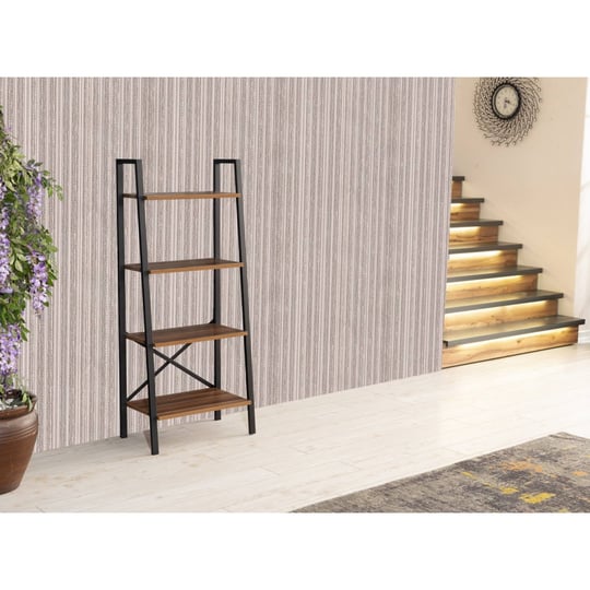 simplie-fun-leon-5-tier-modern-ladder-bookshelf-organizers-metal-frame-bookshelf-for-small-spaces-in-1