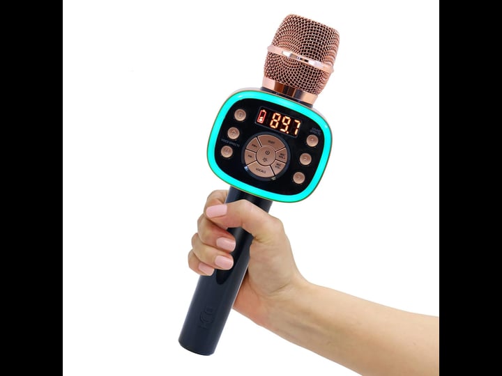 singing-machine-carpool-karaoke-mic-2-0-black-gold-1