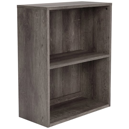 small-bookcase-with-1-adjustable-shelf-taupe-brown-1