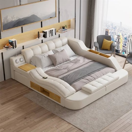 smart-king-size-bed-tufted-upholstered-platform-bed-with-massage-storage-bed-with-usb-lamp-speaker-1