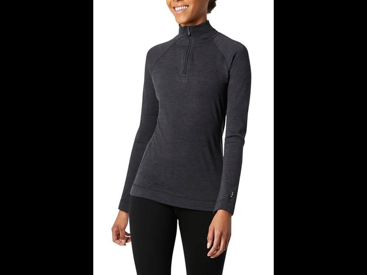 smartwool-classic-thermal-merino-1-4-zip-base-layer-womens-charcoal-heather-l-1