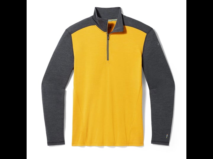 smartwool-mens-classic-thermal-merino-base-layer-1-4-zip-medium-charcoal-honey-gold-1