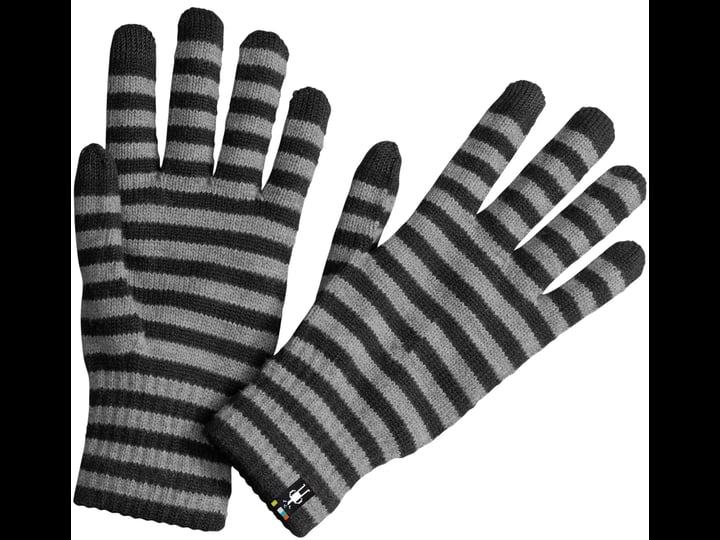 smartwool-striped-liner-glove-black-1