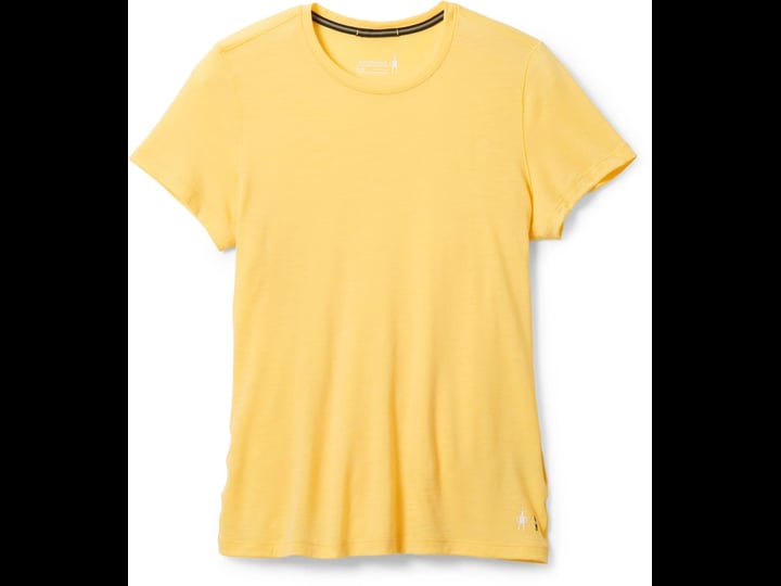 smartwool-womens-merino-short-sleeve-tee-in-custard-size-xl-1