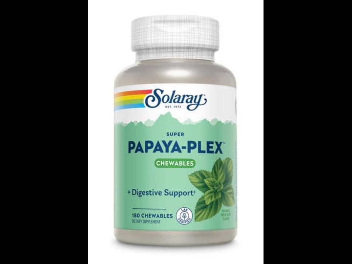 solaray-super-papaya-plex-chewable-tablets-mint-flavor-180-count-1
