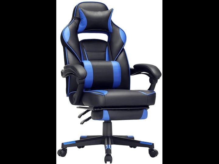 songmics-racing-gaming-chair-with-footrest-black-blue-1