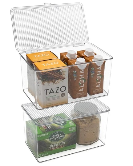 sorbus-2-pack-organizer-bin-with-lids-kitchen-pantry-fridge-food-storage-containers-clear-1