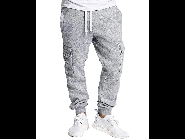 southpole-mens-active-basic-jogger-fleece-cargo-pants-heather-grey-large-1