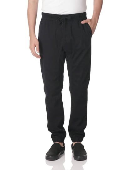 southpole-mens-basic-stretch-twill-jogger-pants-black-large-1