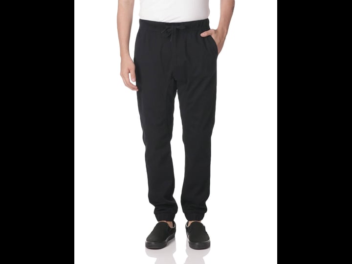 southpole-mens-basic-stretch-twill-jogger-pants-black-large-1