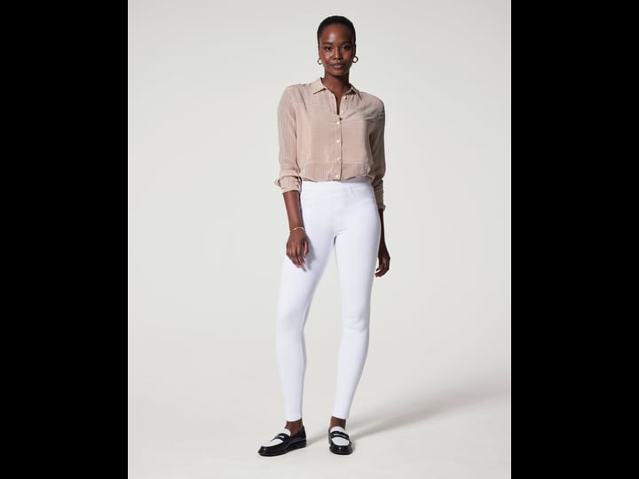 spanx-womens-shaping-jean-ish-ankle-leggings-white-size-m-1