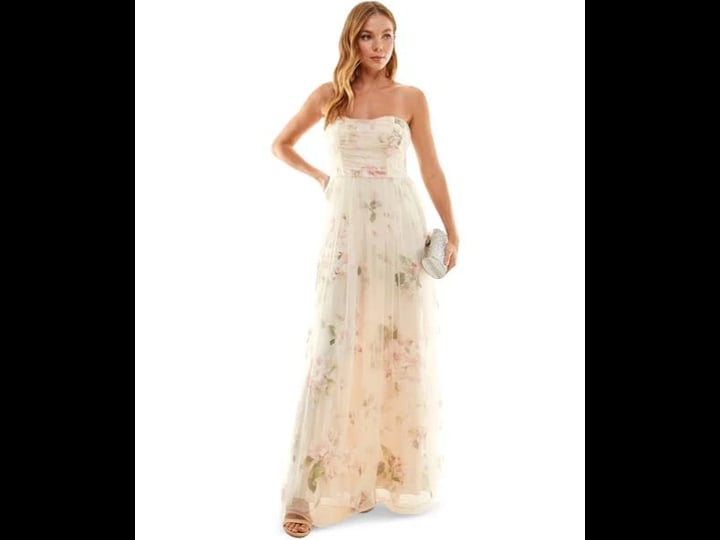 speechless-juniors-printed-organza-and-mesh-gown-cream-rose-size-16
