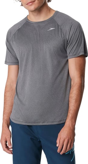 speedo-mens-short-sleeve-swim-t-shirt-small-black-heather-1