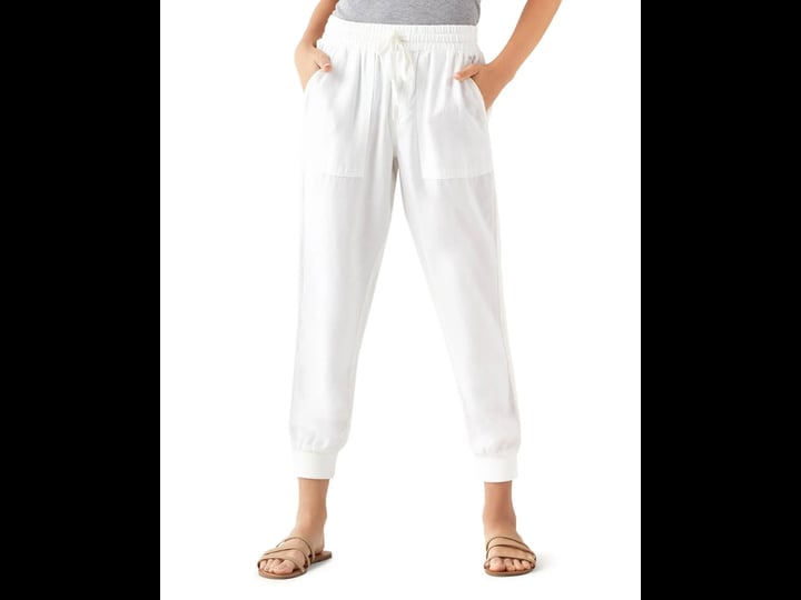 splendid-womens-lakeside-jogger-pants-white-size-medium-1