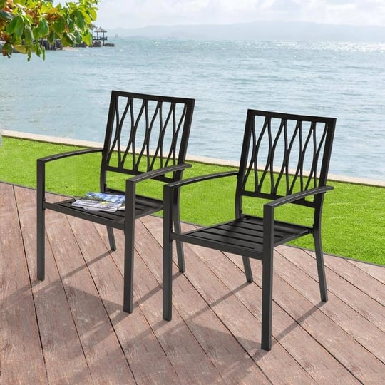 stackable-metal-patio-bistro-outdoor-dining-chair-in-black-1