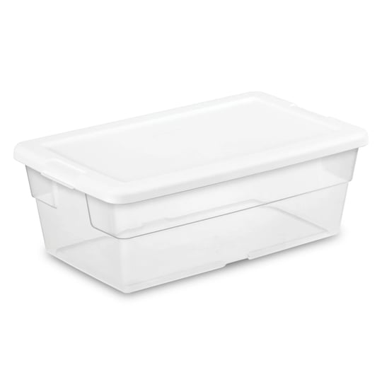 sterilite-6-quart-stacking-closet-storage-tote-container-clear-1