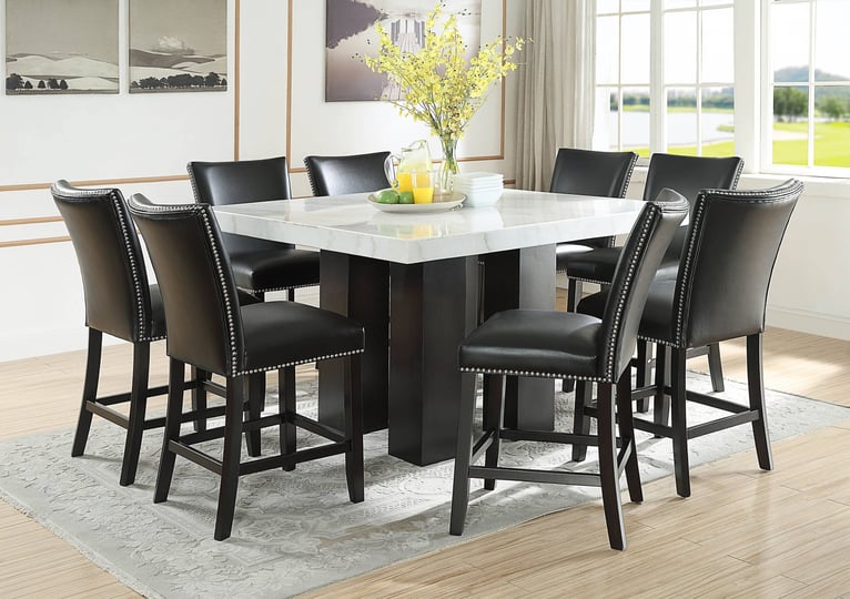 steve-silver-camila-marble-top-square-9-piece-counter-height-dining-set-in-black-1