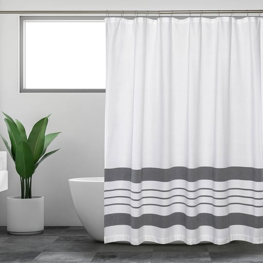 sticky-toffee-white-shower-curtain-for-bathroom-fabric-shower-curtains-72x72-in-farmhouse-boho-white-1