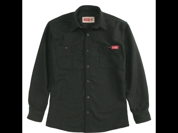 stormy-kromer-the-wool-shirt-black-olive-2xl-1