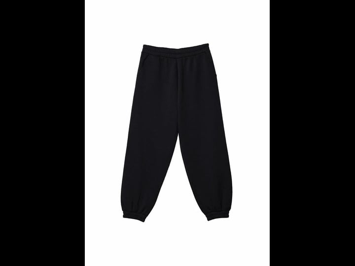 stradivarius-plush-boyfriend-joggers-black-m-1