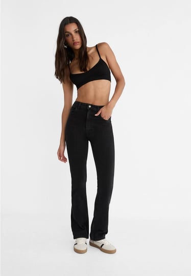 stradivarius-str-comfort-fit-straight-leg-jeans-in-black-1