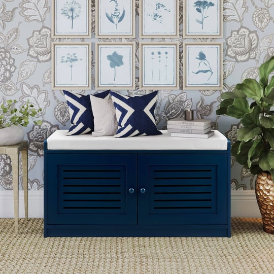 sturdis-shoe-storage-bench-with-cushion-antique-blue-1