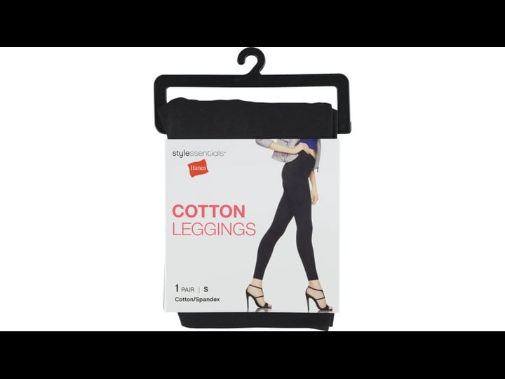 style-essentials-by-hanes-cotton-leggings-womens-small-black-1