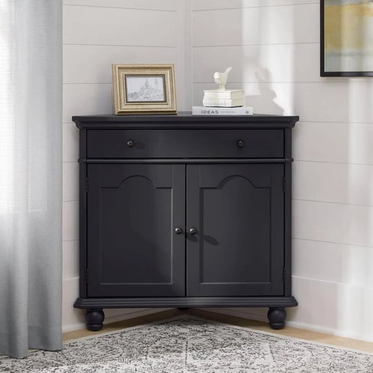 stylewell-dowden-charcoal-black-corner-cabinet-1