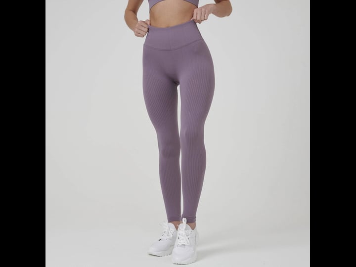 stylish-af-fitness-co-signature-ribbed-seamless-leggings-plum-m-1