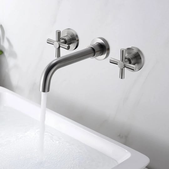 sumerain-wall-mount-bathroom-faucet-nickelcross-handles-and-rough-in-valve-included-1