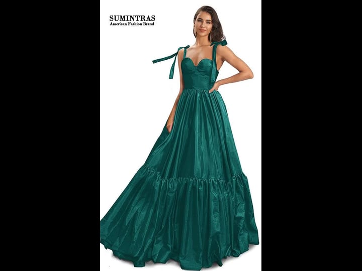 sumintras-taffeta-ball-gown-prom-dress-with-a-sweetheart-neckline-bow-sleeves-and-ruffle-hem-peacock-1