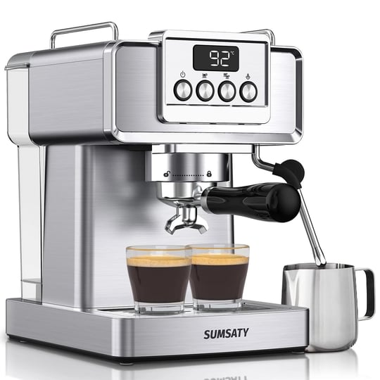 sumsaty-espresso-machine-stainless-steel-espresso-machine-with-milk-frother-for-1