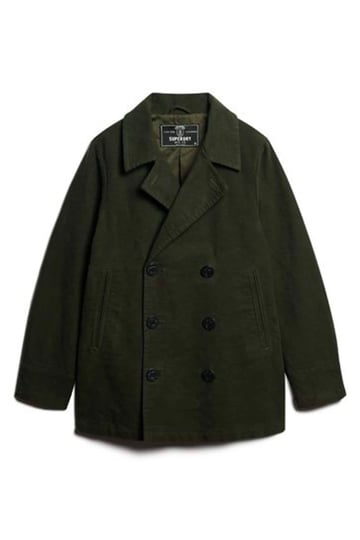 superdry-mens-the-merchant-store-moleskin-pea-coat-green-size-l-1